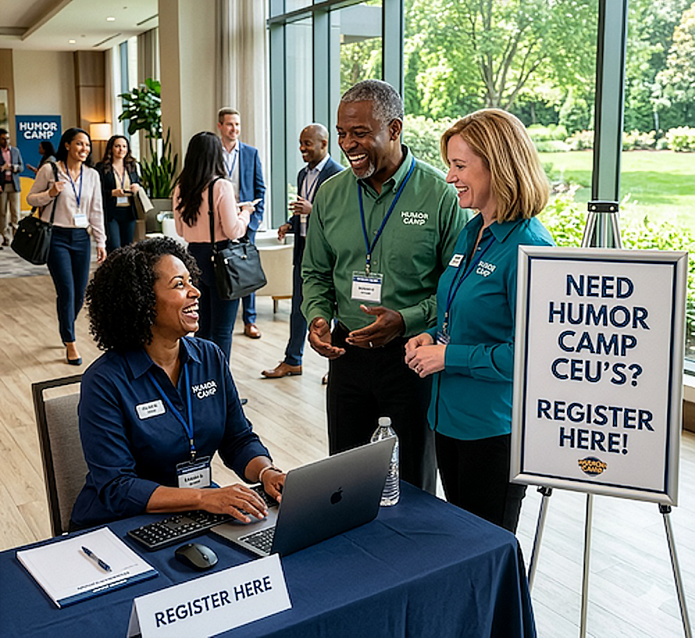 Chimp studying humor behavior