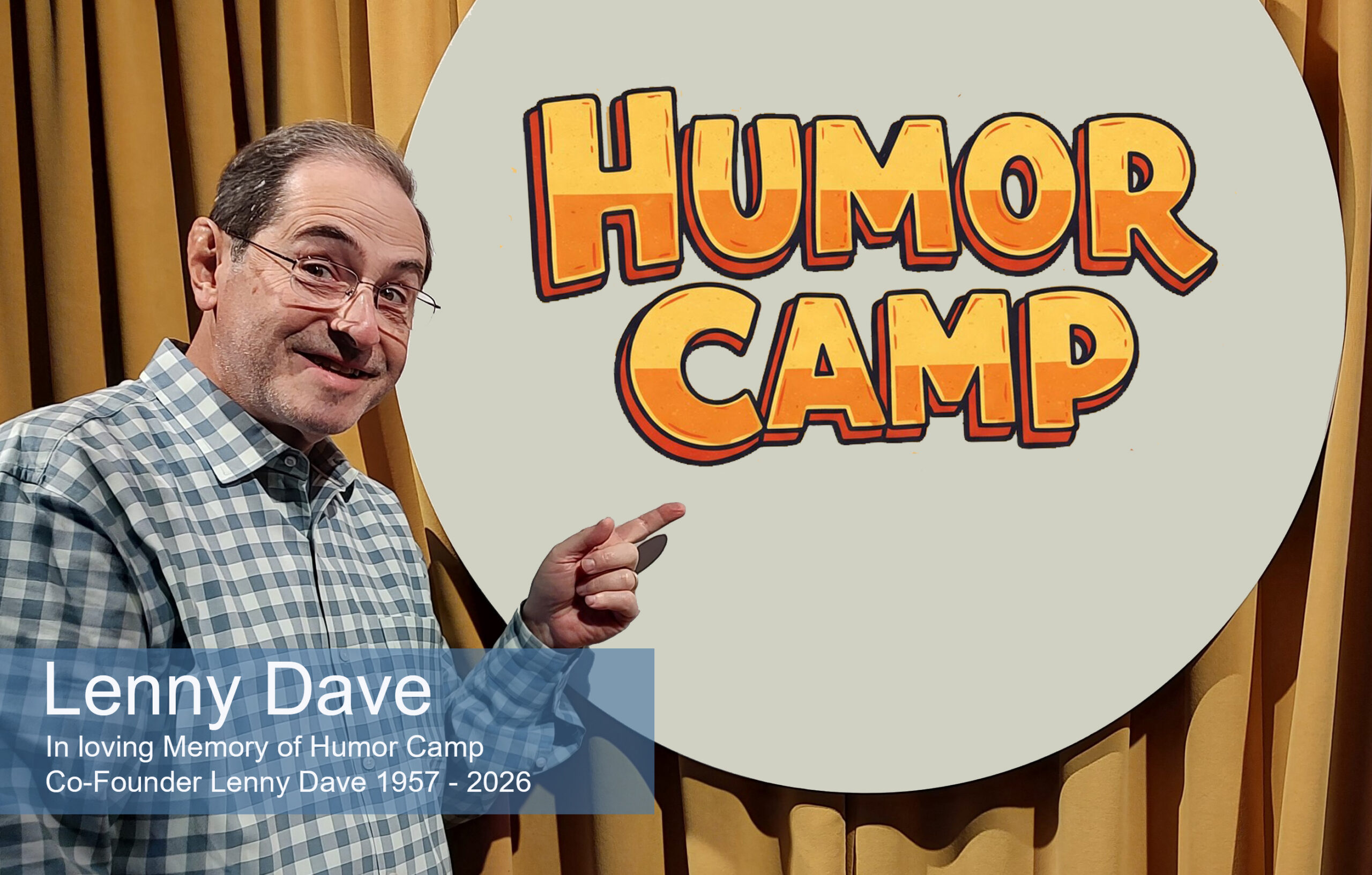 Lenny Dave Co-founder Humor Camp